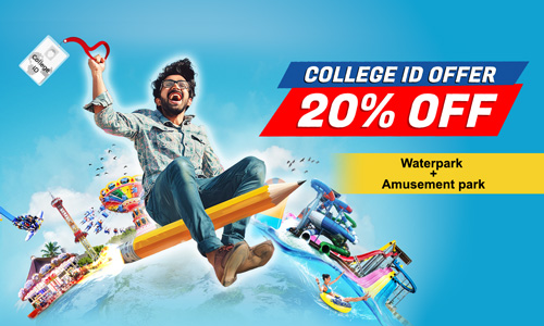 Show your college ID and get 20% off Wet n Joy Lonavala entry!