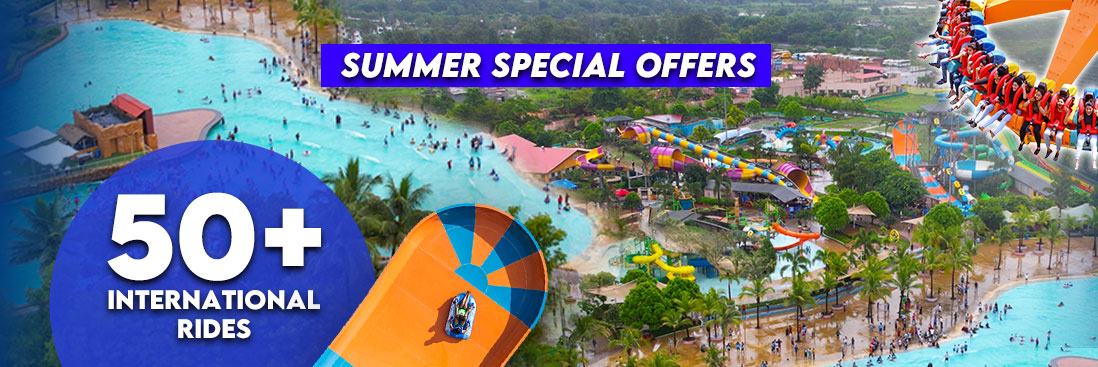 Summer fun awaits at Wet n Joy Lonavala! Enjoy over 50 thrilling international rides with this special summer offer.